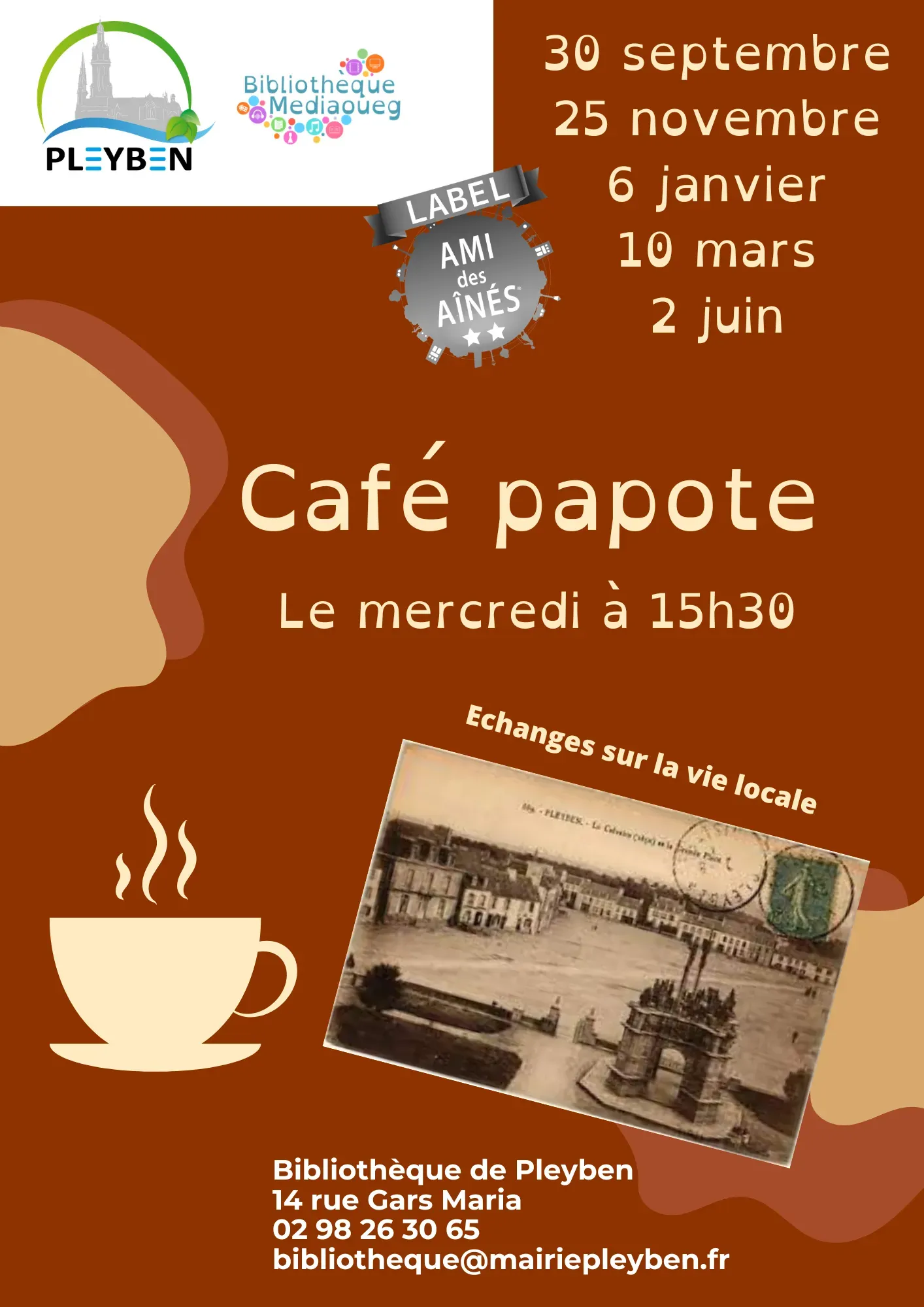Affiche Café Papote 2026-2027.webp