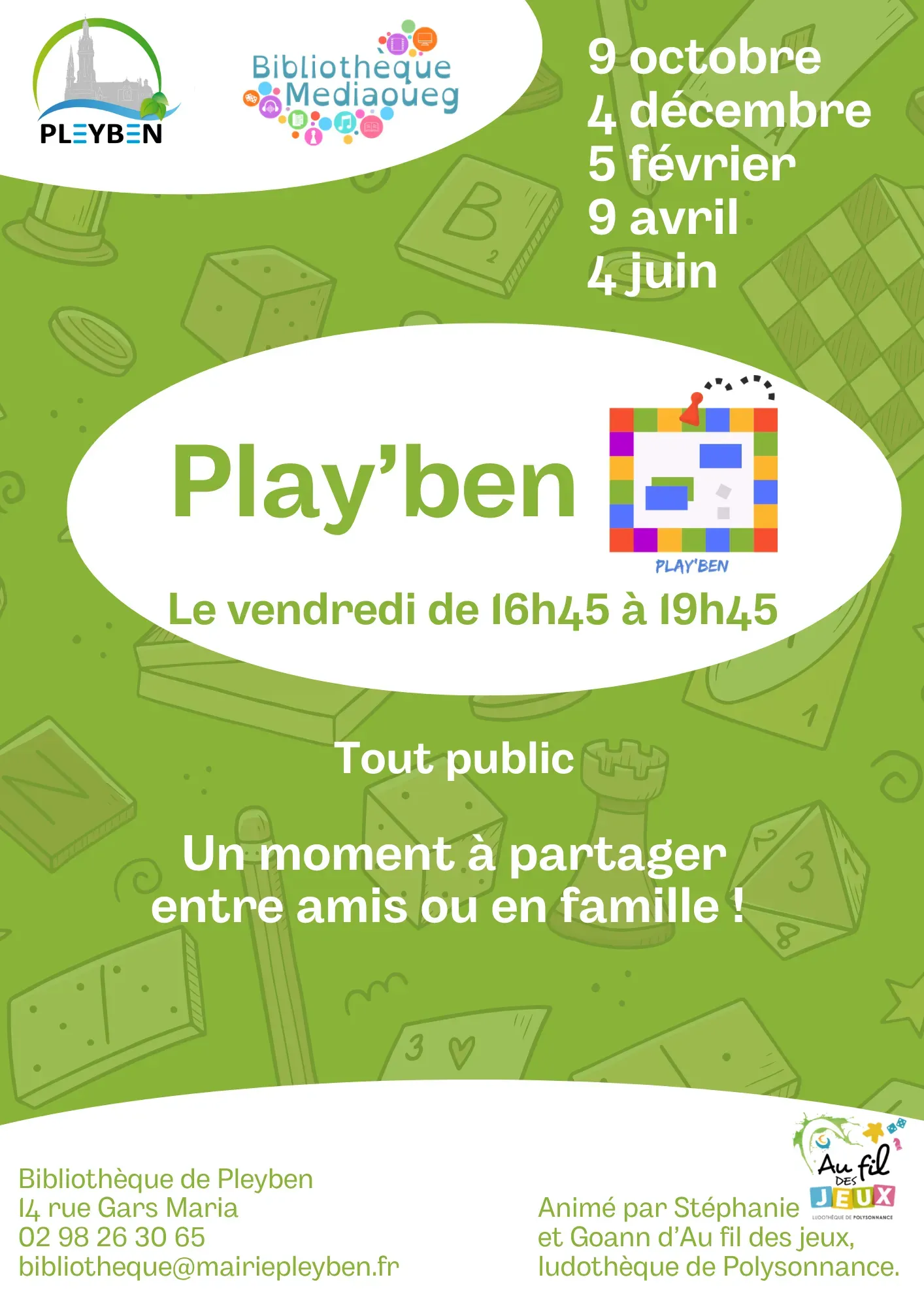 Affiche Play'ben 2026-2027 .webp